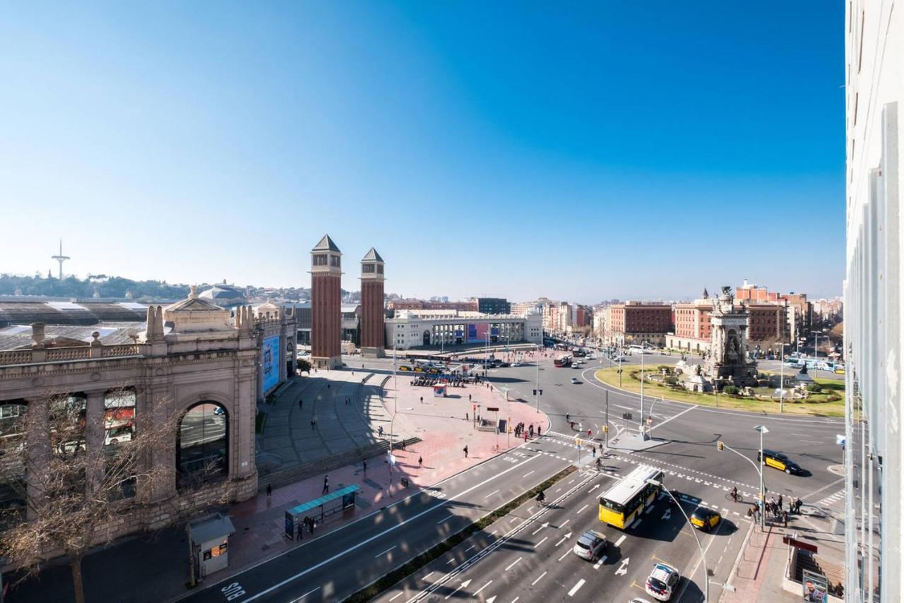 Cover Plaza Espana Барселона Экстерьер фото